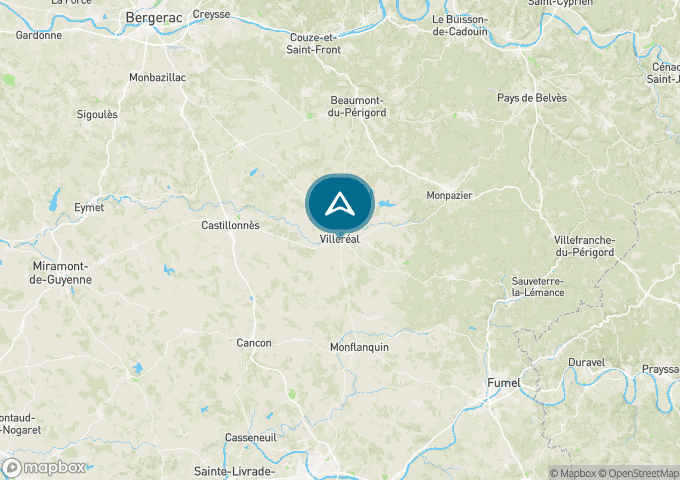 Localisez le camping sur la carte